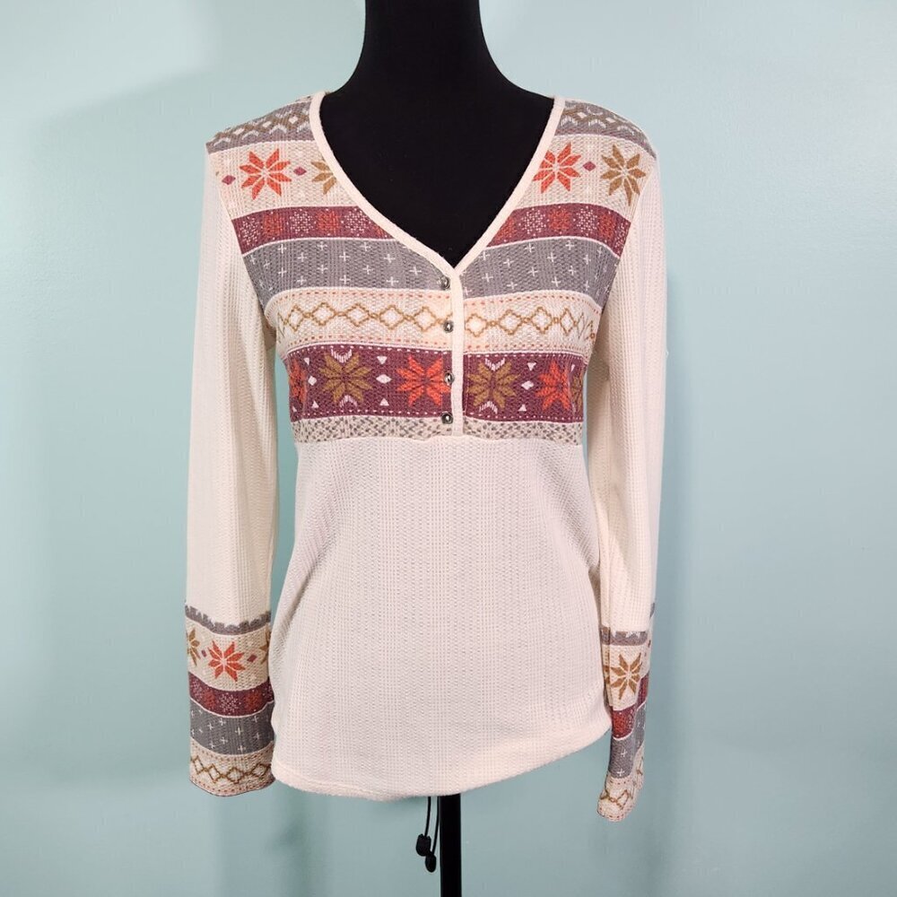 Maurices Thermal Long Sleeve Sleep Shirt Med
Lot I